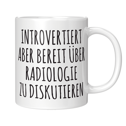 Radiologie Tasse Introvertierter Radiologe