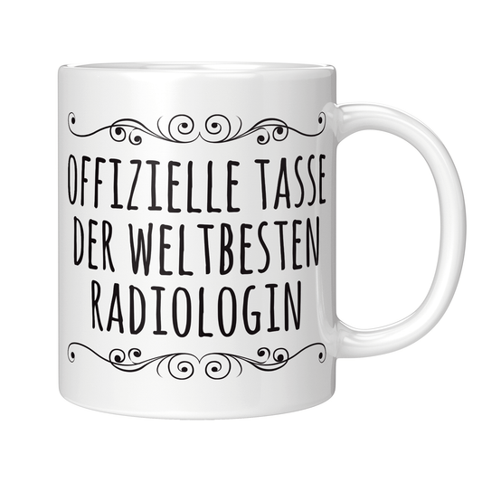 Radiologie Tasse Weltbeste Radiologin