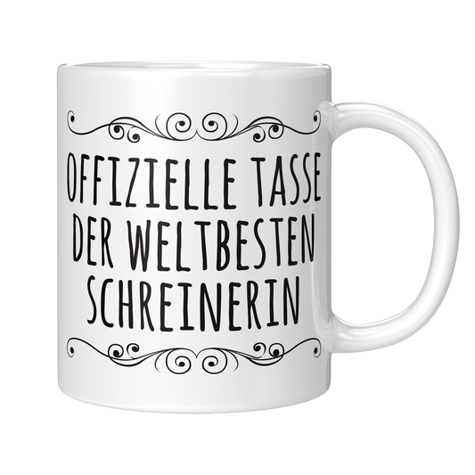 Schreiner Tasse Weltbeste Schreinerin