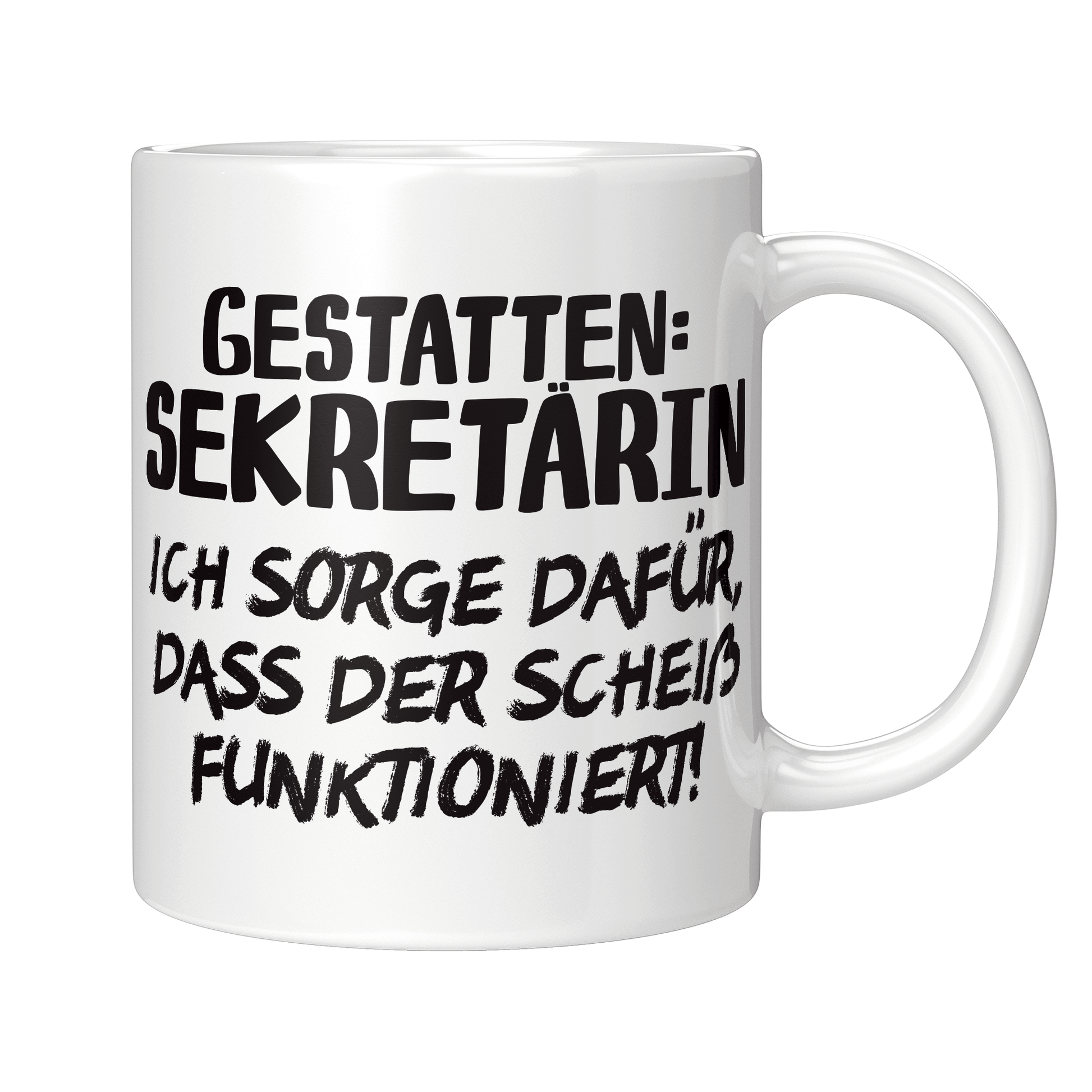 Sekretärin Tasse - Gestatten: Sekretärin (Sekretär, Geschenk)