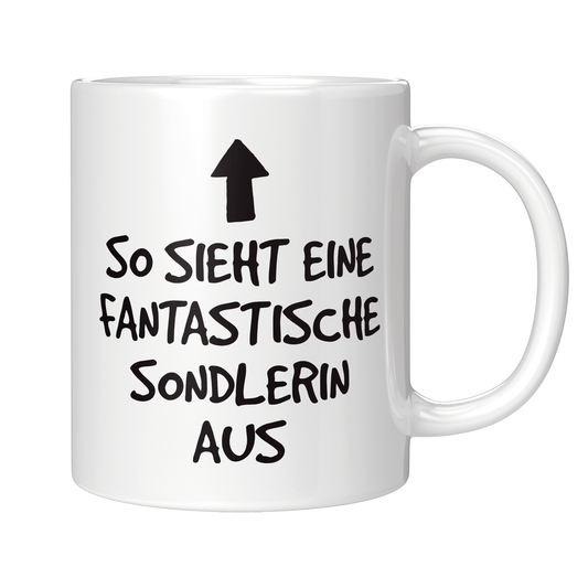 Sondler Tasse - Fantastische Sondlerin (Sondeln, Sondengänger, Geschenk)