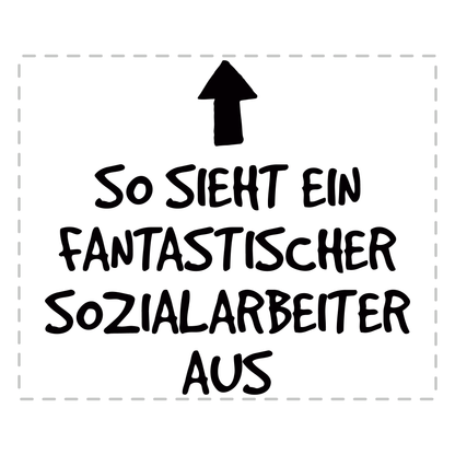 Sozialarbeiter Tasse - Fantastischer Sozialarbeiter (Soziale Arbeit, Sozialarbeiterin, Geschenk)