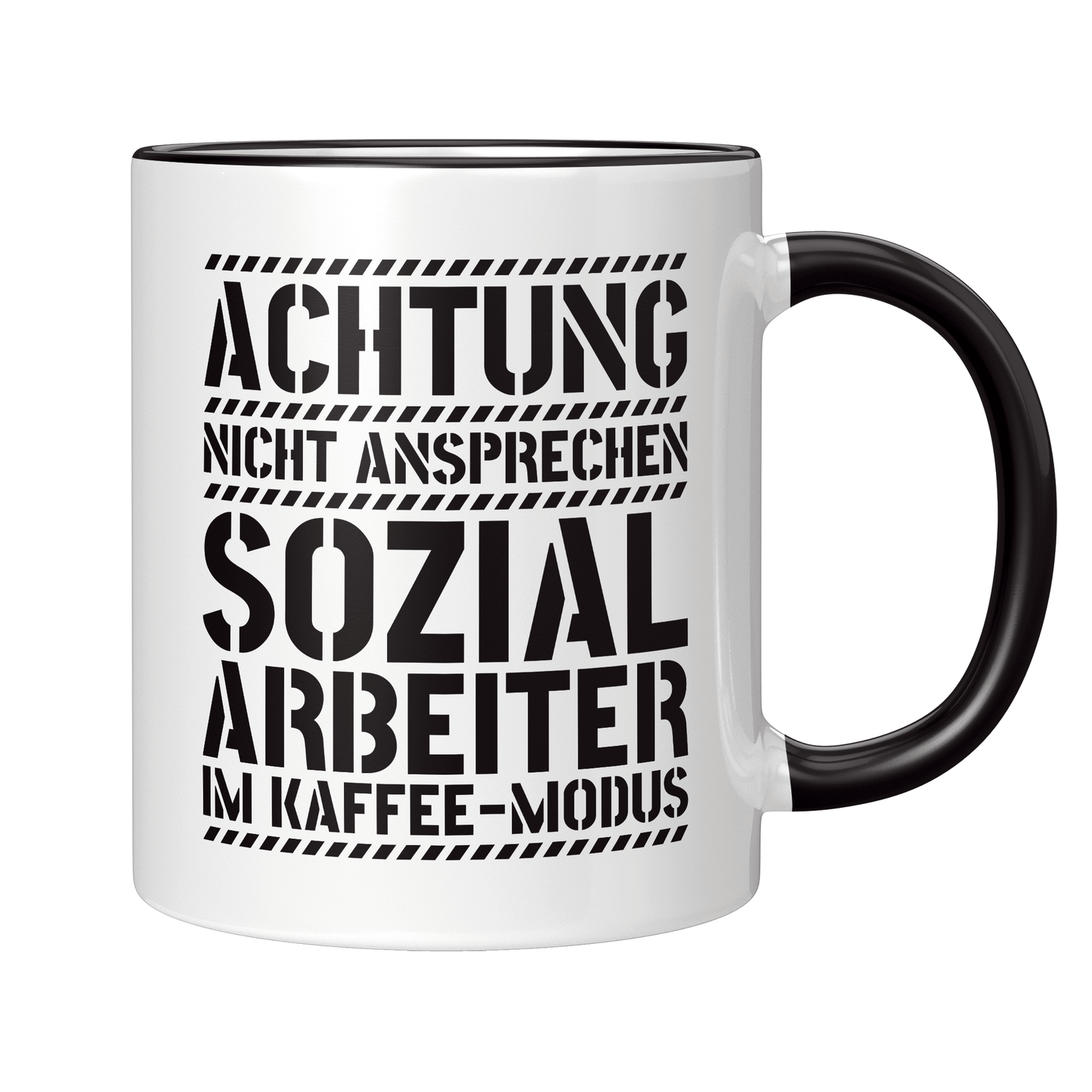 Sozialarbeiter Tasse - Sozialarbeiter im Kaffee-Modus (Soziale Arbeit, Sozialarbeiterin, Geschenk)