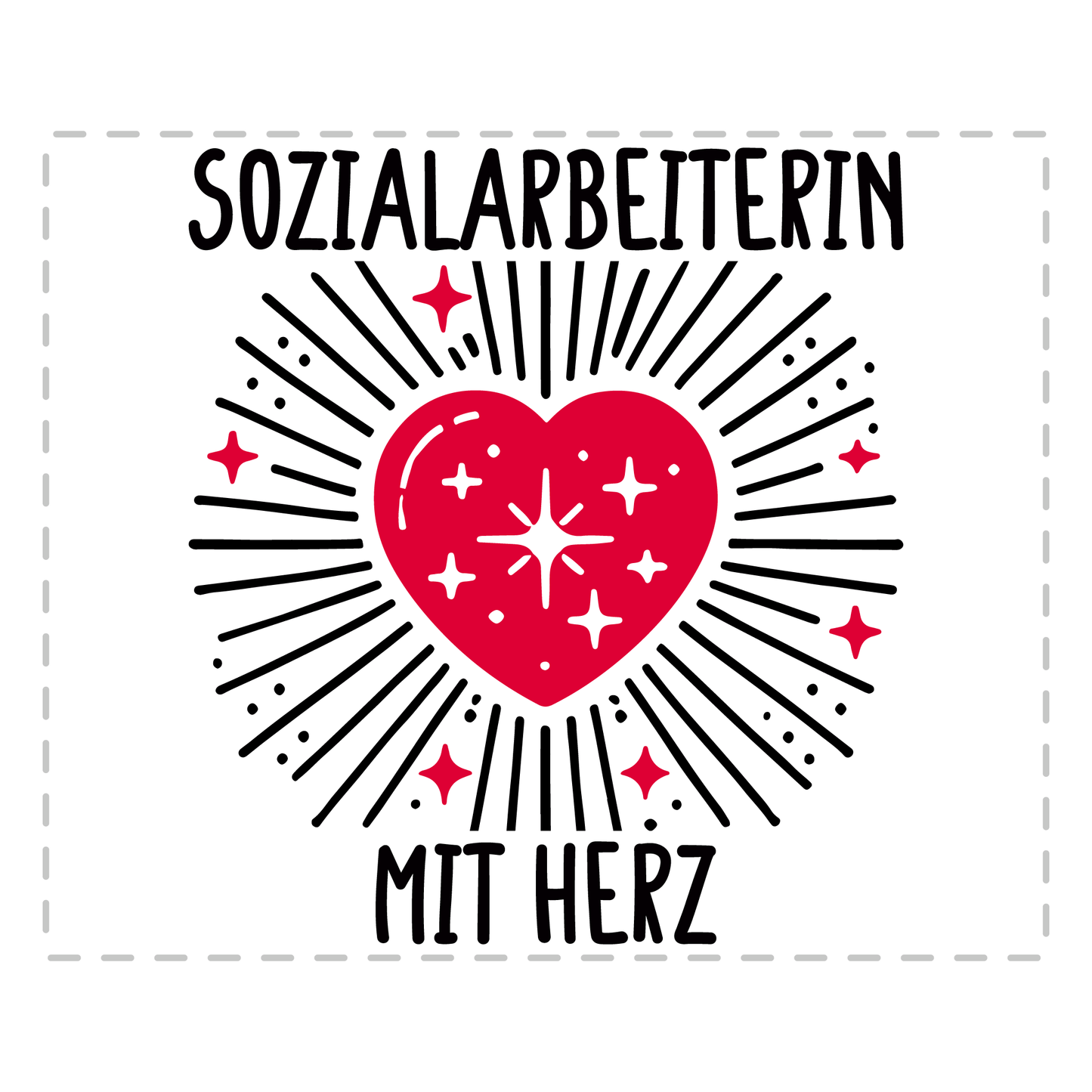 Sozialarbeiter Tasse - Sozialarbeiterin mit Herz (Soziale Arbeit, Geschenk)