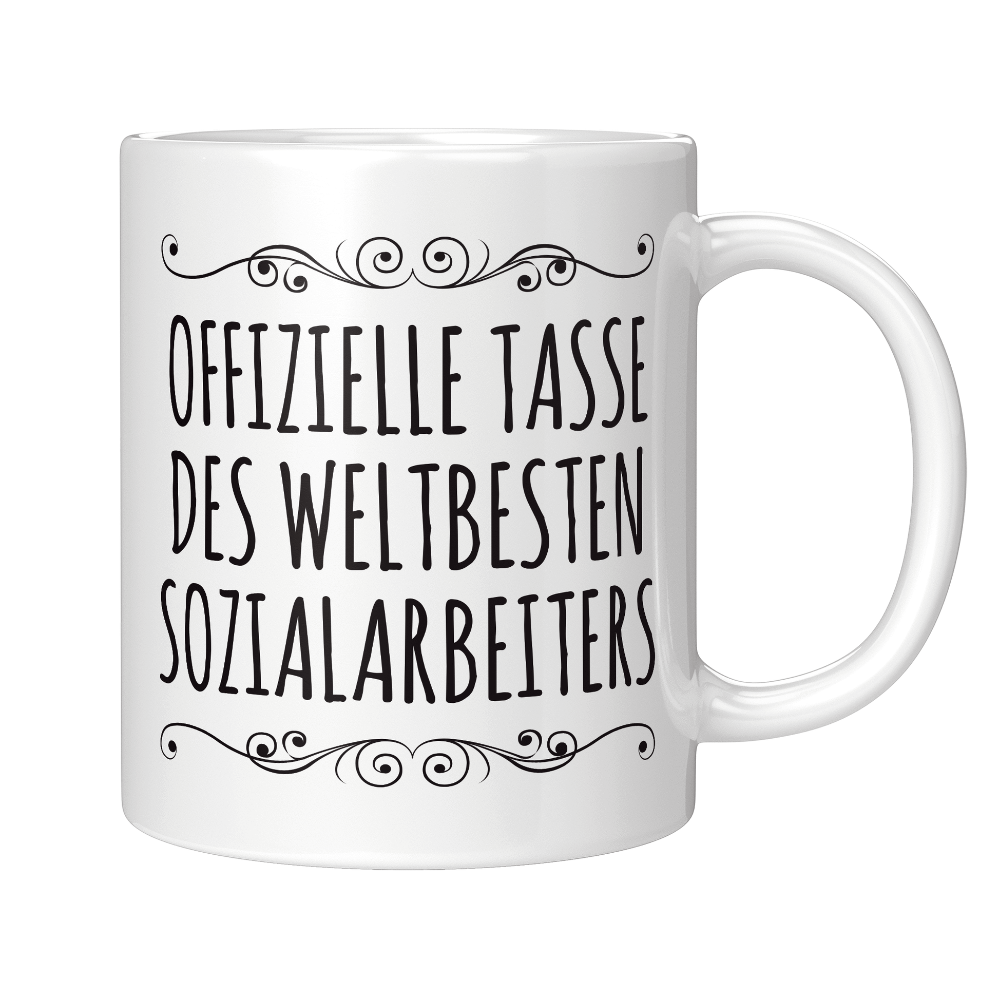 Sozialarbeiter Tasse - Weltbester Sozialarbeiter (Soziale Arbeit, Sozialarbeiterin, Geschenk)