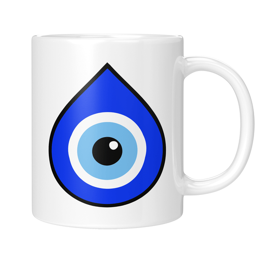 Spiritualität Tasse - Nazar-Auge (Schutzsymbol, Böser Blick, Geschenk)