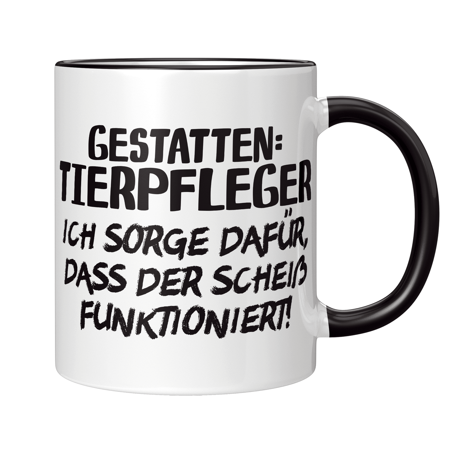 Tierpfleger Tasse - Gestatten: Tierpfleger (Tierpflegerin, Geschenk)