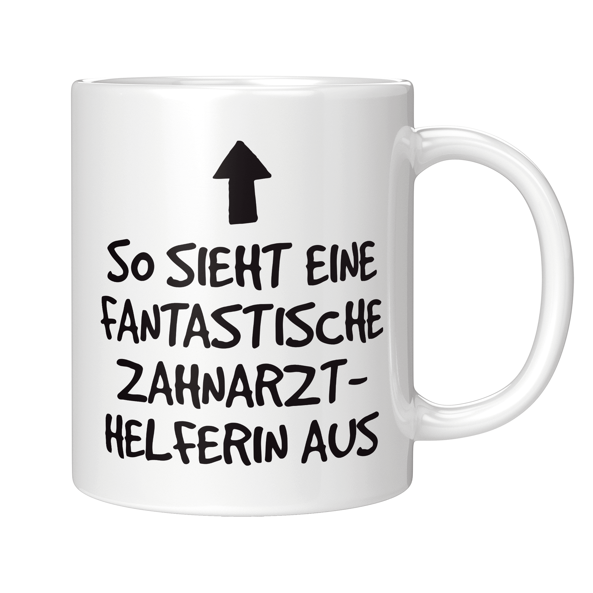 Zahnarzthelferin Tasse - Fantastische Zahnarzthelferin (Zahnmedizinische Fachangestellte, ZFA, Geschenk)