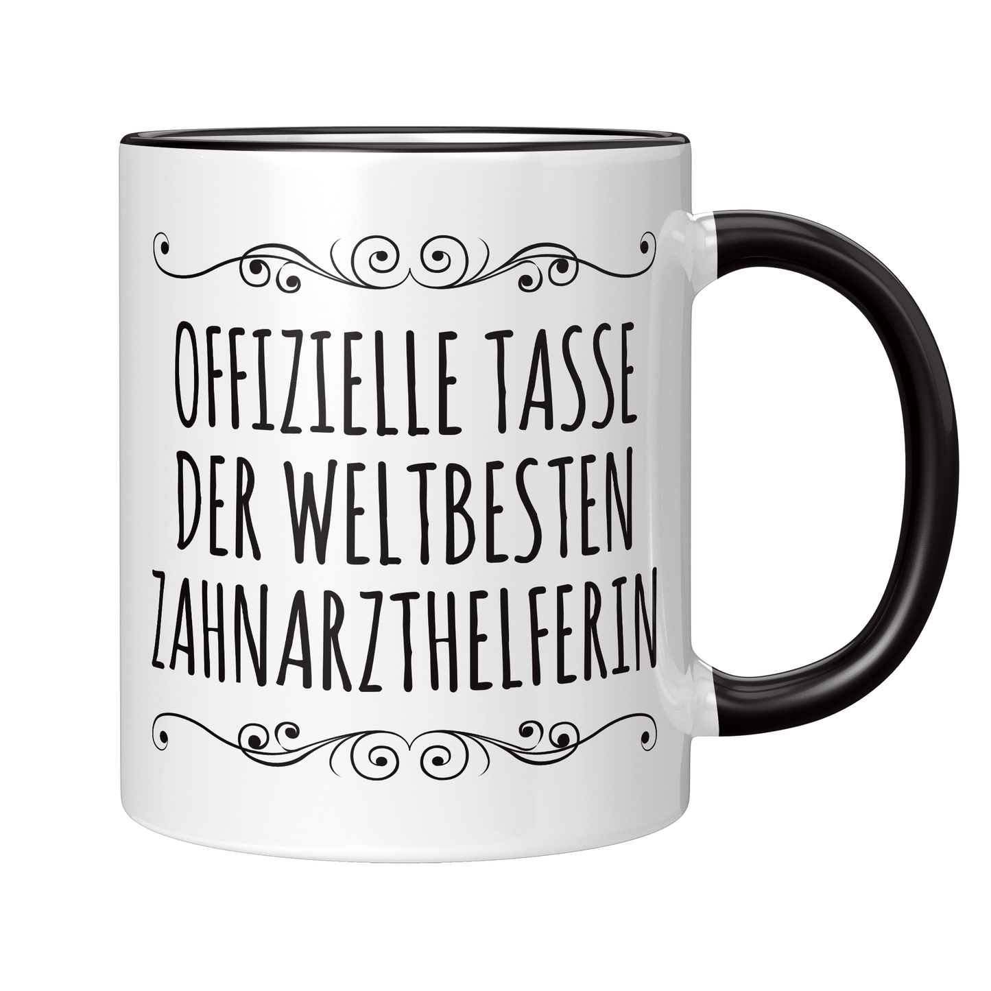 Zahnarzthelferin Tasse - Weltbeste Zahnarzthelferin (Zahnmedizinische Fachangestellte, ZFA, Geschenk)