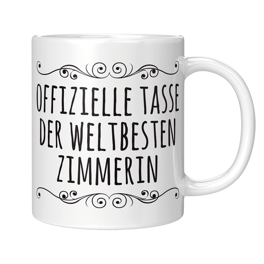 Zimmerer Tasse Weltbeste Zimmerin