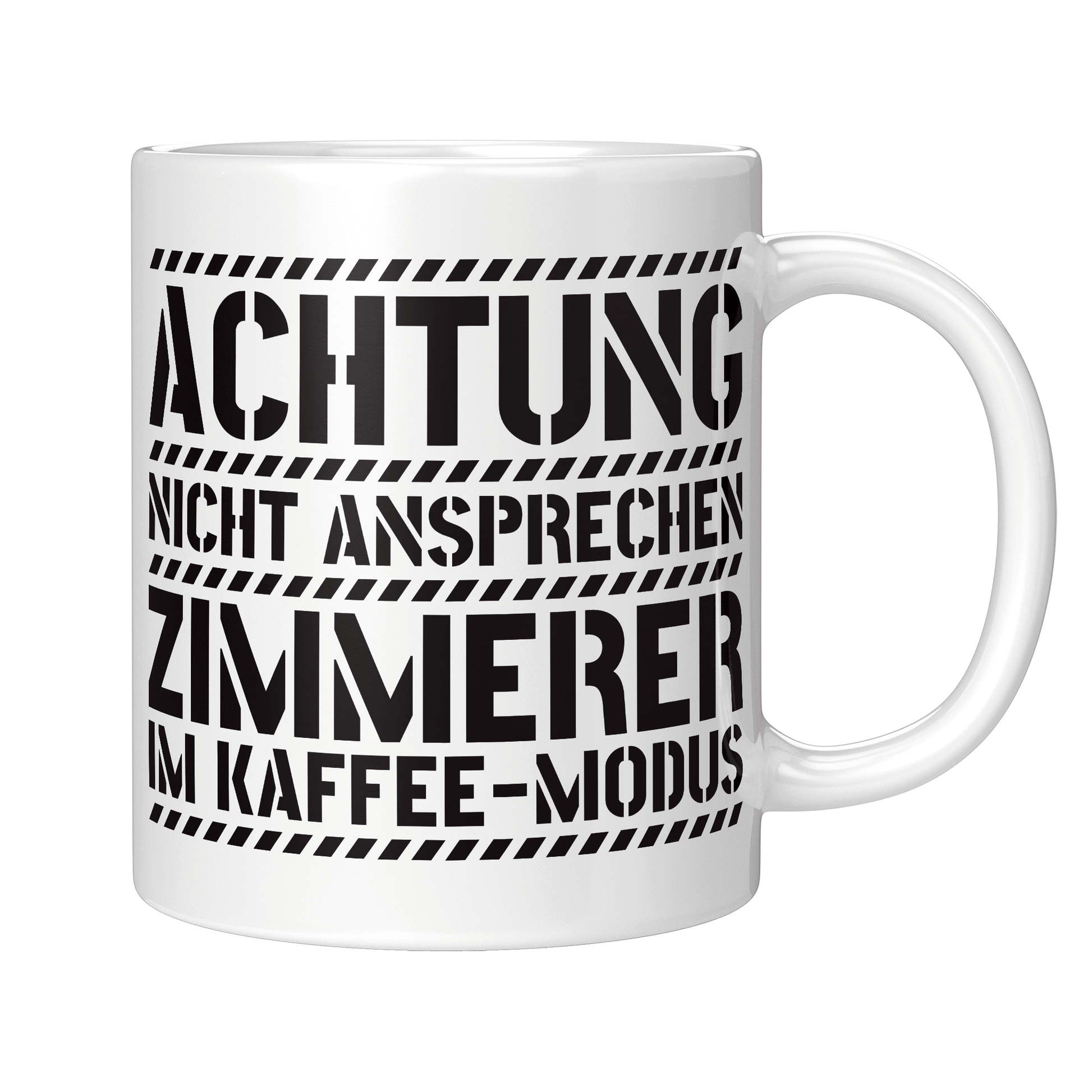 Zimmerer Tasse - Zimmerer im Kaffee-Modus (Zimmermann, Geschenk)